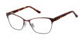 GX by Gwen Stefani GX058 Raspberry / Gunmetal (RAS) Eyeglasses - Color Image