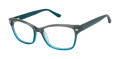 GX by Gwen Stefani Kids GX813 Teal Glitter (TEA) Eyeglasses - Color Image