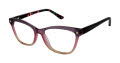 GX by Gwen Stefani Kids GX816 Grey-Pink-Brown (GRY) Eyeglasses - Color Image