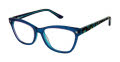 GX by Gwen Stefani Kids GX816 Teal Crystal (TEA) Eyeglasses - Color Image