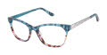 GX by Gwen Stefani GX070 Teal Tortoise (TEA) Eyeglasses - Color Image