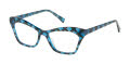 GX by Gwen Stefani GX076 Blue (BLU) Eyeglasses - Color Image