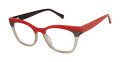 GX by Gwen Stefani GX078 Red (RED) Eyeglasses - Color Image