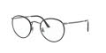 Giorgio Armani AR 112MJ Black Brushed Gunmetal (3260) Eyeglasses - Color Image