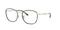 Giorgio Armani AR5105J Brown Havana-Pale Gold (3002) Eyeglasses - Color Image