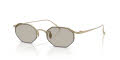 Giorgio Armani AR6171T Matte Soft Gold/Light Brown (3410/3) Sunglasses - Color Image