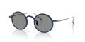 Giorgio Armani AR6173T Matte Blue/Blue Exclusive (340502) Sunglasses - Color Image