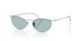 Giorgio Armani AR6175 Silver/Blue (301572) Sunglasses - Color Image