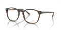 Giorgio Armani AR7074 Striped Matte Dark Brown (5405) Eyeglasses - Color Image
