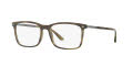 Giorgio Armani AR7122 Matte Striped Olive (5587) Eyeglasses - Color Image