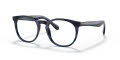 Giorgio Armani AR7214 Striped Blue (5901) Eyeglasses - Color Image