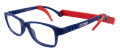 Gizmo Rubber GZ 1001 Navy Eyeglasses - Color Image