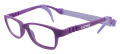 Gizmo Rubber GZ 1001 Purple Eyeglasses - Color Image