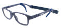 Gizmo Rubber GZ 1001 Slate Eyeglasses - Color Image