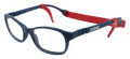 Gizmo Rubber GZ 1002 Dark Blue Eyeglasses - Color Image