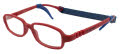 Gizmo Rubber GZ 1005 Cardinal Red Eyeglasses - Color Image