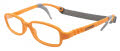 Gizmo Rubber GZ 1005 Tangerine Eyeglasses - Color Image