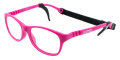 Gizmo Rubber GZ 1007 Fuchsia Eyeglasses - Color Image