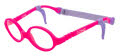 Gizmo Rubber GZ 1009 Hot Pink Eyeglasses - Color Image