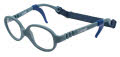 Gizmo Rubber GZ 1010 Steel Grey Eyeglasses - Color Image