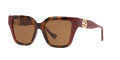 Gucci GG1023S Brown/Burgundy (1800F6) Sunglasses - Color Image