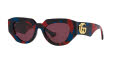 Gucci GG1421S Tortoise / Purple (4402S1) Sunglasses - Color Image