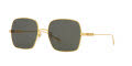 Gucci GG1434S Gold / Grey (2300L1) Sunglasses - Color Image