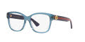 Gucci GG0038ON Blue (012) Eyeglasses - Color Image