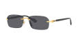 Gucci GG1221S Gold / Grey (001) Sunglasses - Color Image