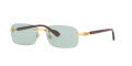 Gucci GG1221S Gold / Green (003) Sunglasses - Color Image
