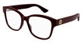 Gucci GG1340O Burgundy (004) Eyeglasses - Color Image
