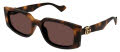 Gucci GG1534S Tortoise / Brown (002) Sunglasses - Color Image