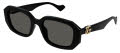 Gucci GG1535S Black / Grey (001) Sunglasses - Color Image