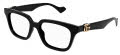 Gucci GG1536O Black (005) Eyeglasses - Color Image