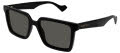 Gucci GG1540S Black / Grey (001) Sunglasses - Color Image