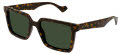 Gucci GG1540S Tortoise / Green (002) Sunglasses - Color Image