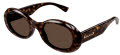 Gucci GG1587S Tortoise / Brown (002) Sunglasses - Color Image