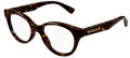 Gucci GG1590O Tortoise (002) Eyeglasses - Color Image