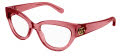 Gucci GG1598O Red (3900) Eyeglasses - Color Image