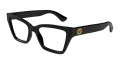 Gucci GG1715O Black (1100) Eyeglasses - Color Image