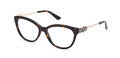 Guess GU50230 Dark Havana (052) Eyeglasses - Color Image