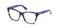 Guess GU50235 Blue/Havana (092) Eyeglasses - Color Image