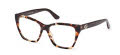 Guess GU50235 Dark Havana (052) Eyeglasses - Color Image