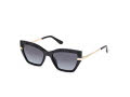 Guess GU00216 Black Shiny/Grey Grad (1330L3) Sunglasses - Color Image