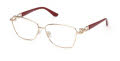 Guess GU50179 Shiny Pale Gold (032) Eyeglasses - Color Image