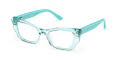 Guess Kids GU50264 Shiny Turquoise (087) Eyeglasses - Color Image