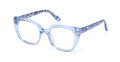 Guess Kids GU50265 Shiny Light Blue (092) Eyeglasses - Color Image