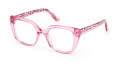 Guess Kids GU50265 Shiny Light Fuxia (075) Eyeglasses - Color Image