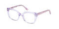 Guess Kids GU50265 Shiny Lilac (083) Eyeglasses - Color Image