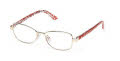 Guess Kids GU50266 Shiny Pale Gold (033) Eyeglasses - Color Image